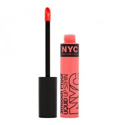 NYC SMOOTH PROOF LIQUID LIP SATIN 100 FAITHFUL CORAL