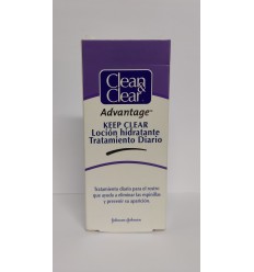 CLEAN & CLEAR ADVANTAGE KEEP CLEAR LOCION HIDRATANTE 40 ml