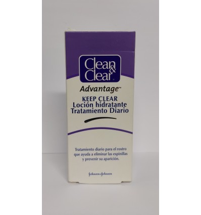 CLEAN & CLEAR ADVANTAGE KEEP CLEAR LOCION HIDRATANTE 40 ml