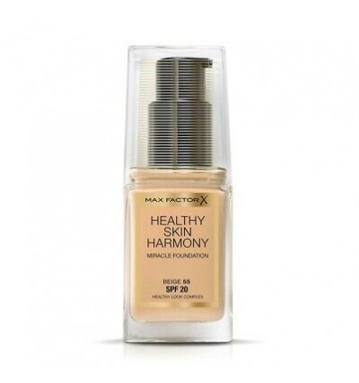 MAX FACTOR HEALTHY SKIN HARMONY FOUNDATION SPF 20 BEIGE 55 30 ML