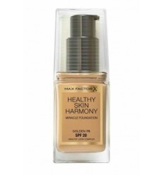 MAX FACTOR HEALTHY SKIN HARMONY FOUNDATION SPF 20 GOLDEN 75 30 ML MAX FACTOR HEALTHY SKIN HARMONY FOUNDATION SPF 20 GOLDEN 75 30 ML
