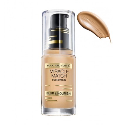 MAX FACTOR MIRACLE MATCH FOUNDATION 75 GOLDEN 30 ml