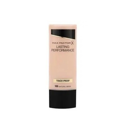 MAX FACTOR LASTING PERFORMANCE BASE 106 NATURAL BEIGE 35 ml