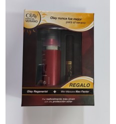 OLAY REGENERIST CREMA 3 AREAS 50 ml + MINI MASCARA DE PESTAÑAS MAXFACTOR OLAY REGENERIST CREMA 3 AREAS 50 ml + MINI MASCARA DE PESTAÑAS MAXFACTOR
