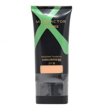 MAX FACTOR XPERIENCE FOUNDATION 65 SANDLEWOOD SPF 10 30 ML