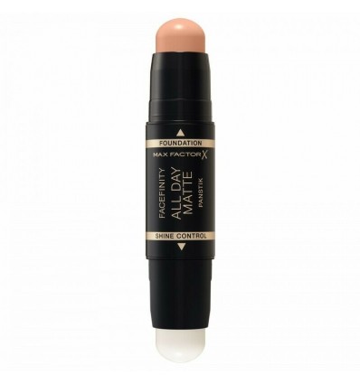 MAX FACTOR FACEFINITY ALL DAY MATTE PANSTICK 55 BEIGE 6 g + SHINE CONTROL 5 g