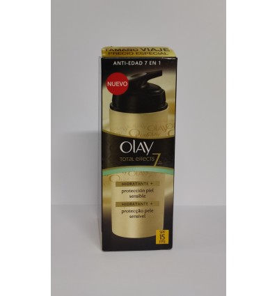 OLAY TOTAL EFFECTS 7 CR HIDRATANTE PIEL SENSIBLE 30 ml