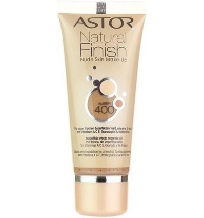 ASTOR NATURAL FINISH MAQUILLAJE 400 AMBER 30 ML