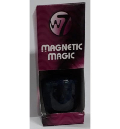 W7 MAGNETIC MAGIC ONDAS ESMALTE AZUL 15 ml