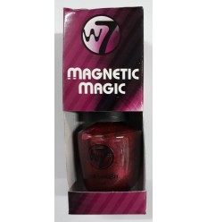 W7 MAGNETIC MAGIC RAYAS ESMALTE ROJO 15 ml