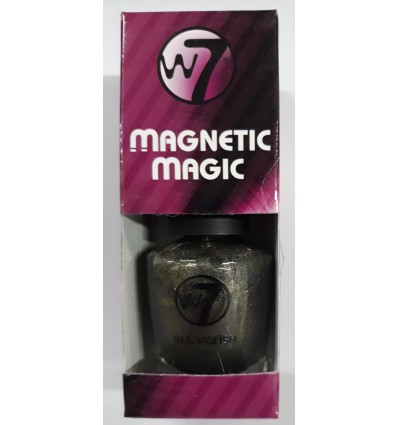 W7 MAGNETIC MAGIC RAYAS ESMALTE DORADO 15 ML