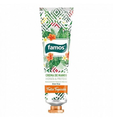 FAMOS CREMA DE MANOS FRUTAS TROPICALES 30 ML