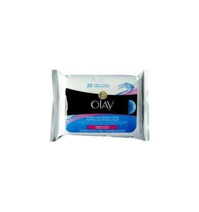 OLAY TOALLITAS LIMPIEZA FACIAL 20 uds P/ NORMAL & MIXTA