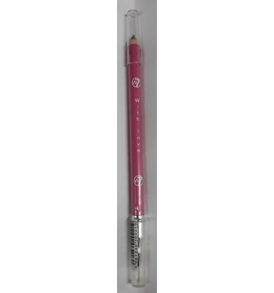 W7 PERFILADOR LABIAL WITH LOVE CON PINCEL 1g