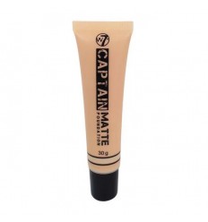 W7 CAPTAIN MATTE FOUNDATION TRUE BEIGE 30 g