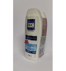 ROC DESMAQUILLAGE ACTIF LOCION LIMPIADORA 200 ml + TONICO 200 ml