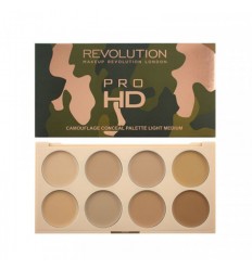 REVOLUTION PRO HD CAMOUFLAGE CONCEAL PALETTE LIGHT MEDIUM 8 X 1.25 GR