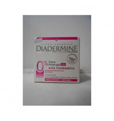 DIADERMINE 0% CREMA ANTIARRUGAS Día Alta Tolerancia Piel Sensible & Irritables 50ml