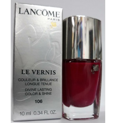 LANCÔME LE VERNIS ESMALTE DE UÑAS 106 LOST IN RED 10 ml