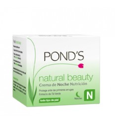 PONDS NATURAL BEAUTY CREMA DE NOCHE 50 ml PONDS NATURAL BEAUTY CREMA DE NOCHE 50 ml