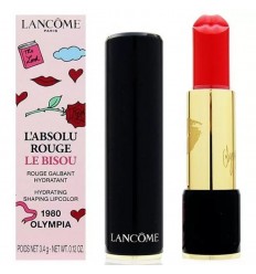 LANCÔME L´ABSOLU ROUGE LE BISOU 1980 OLYMPIA 3.4 gr