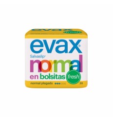 EVAX SALVASLIP NORMAL PLEGADO FRESH 20 UNIDADES