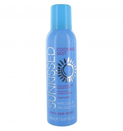 SUNKISSED BRUMA FACIAL Y CORPORAL 150 ml 99% INGREDIENTES NATURALES