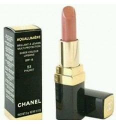 CHANEL AQUALUMIERE LIPSHINE SPF 15 53 PHUKET 3.5 GR