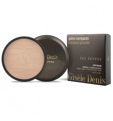 GISÈLE DENIS LES TERRES POLVO COMPACTO Nº 02 NAMIB 15 GR