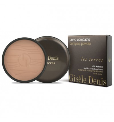 GISÈLE DENIS LES TERRES POLVO COMPACTO Nº 05 KALAHARI 15 GR