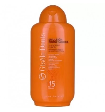 GISELE DENIS EMULSIÓN BRONCEADORA SPF 15 400 ml