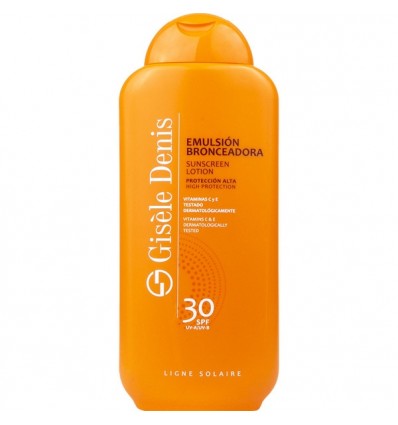 GISELE DENIS EMULSIÓN BRONCEADORA SPF 30 400 ML