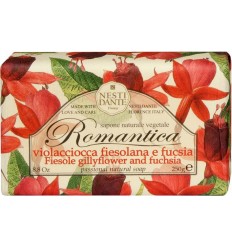 NESTI DANTE FIRENZE ROMÁNTICA JABÓN VEGETAL VIOLACIOCCA FIESOLANA E FUCSIA 250 g