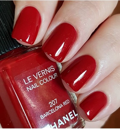 CHANEL LE VERNIES NAIL COLOUR 207 BARCELONA RED 13 ml