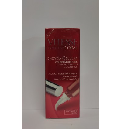 VITESSE EXCELLENT CORAL CONTORNO DE OJOS 15 ml