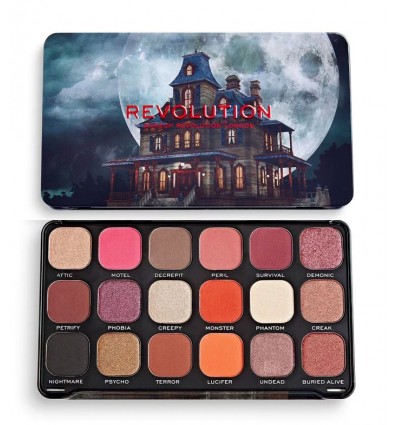 REVOLUTION HAUNTED HOUSE PALETTE DE FARDS 18 x 1.1 g