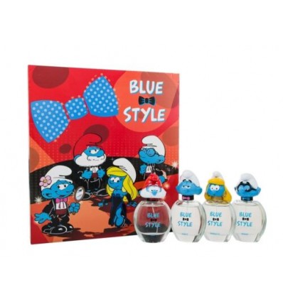 LOS PITUFOS BLUE STYLE 4 x EDT 50 ml SPRAY