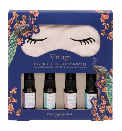 BODY COLLECTION VINTAGE - ESSENTIAL OILS & SLEEP MASK SET Ref. 992613