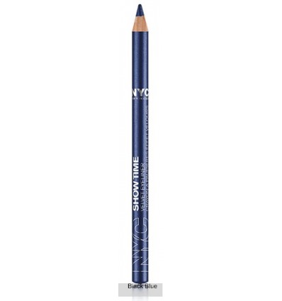 NYC SHOW TIME VELVET EYELINER 954 BLACK BLUE