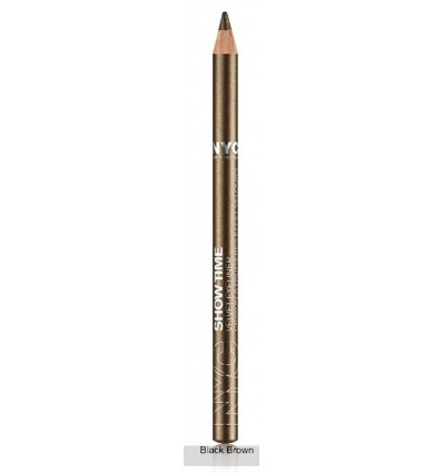 NYC SHOW TIME VELVET EYELINER 953 BLACK BROWN