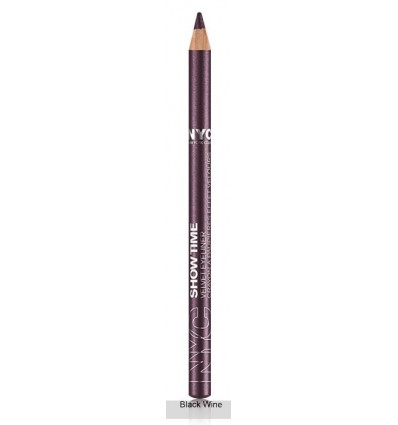 NYC SHOW TIME VELVET EYELINER 952 BLACK WINE