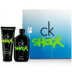 CALVIN KLEIN CK ONE SHOCK FOR HIM EDT 100 ml SPRAY + AFTER SHAVE 100 ml