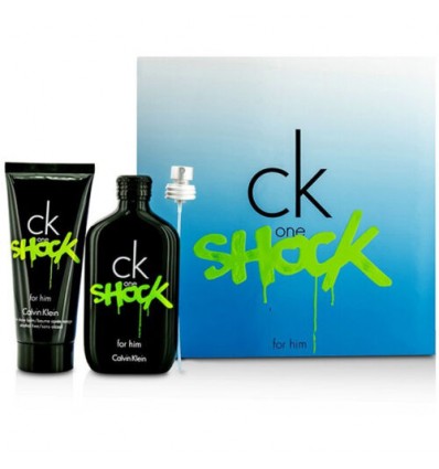 CALVIN KLEIN CK ONE SHOCK FOR HIM EDT 100 ml SPRAY + AFTER SHAVE 100 ml