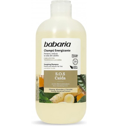 BABARIA SOS CAÍDA CHAMPÚ ENERGIZANTE 500 ML