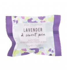 BODY COLLECTION LAVANDER & SWEET PEA BATH FIZZER