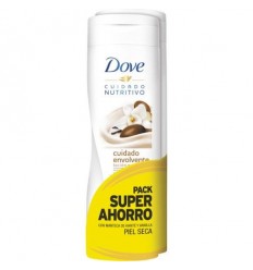 DOVE KARITE Y VAINILLA LOCIÓN CORPORAL 2 X 400 ML