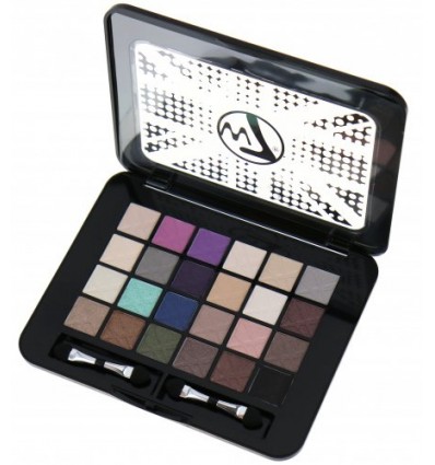 W7 LONDON EYES PALETA 24 SOMBRAS DE OJOS x 0,8 g