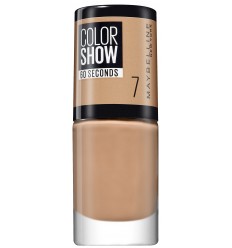 MAYBELLINE COLOR SHOW 7 NUDE SUEDE ESMALTE DE UÑAS 7 ml MAYBELLINE COLOR SHOW 7 NUDE SUEDE ESMALTE DE UÑAS 7 ml