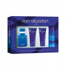 DON ALGODON HOMBRE EDT 100 ML + AFTER SHAVE + GEL + DEO SPRAY