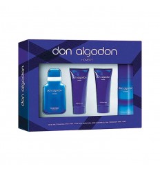 DON ALGODON HOMBRE EDT 100 ML + AFTER SHAVE + GEL + DEO SPRAY